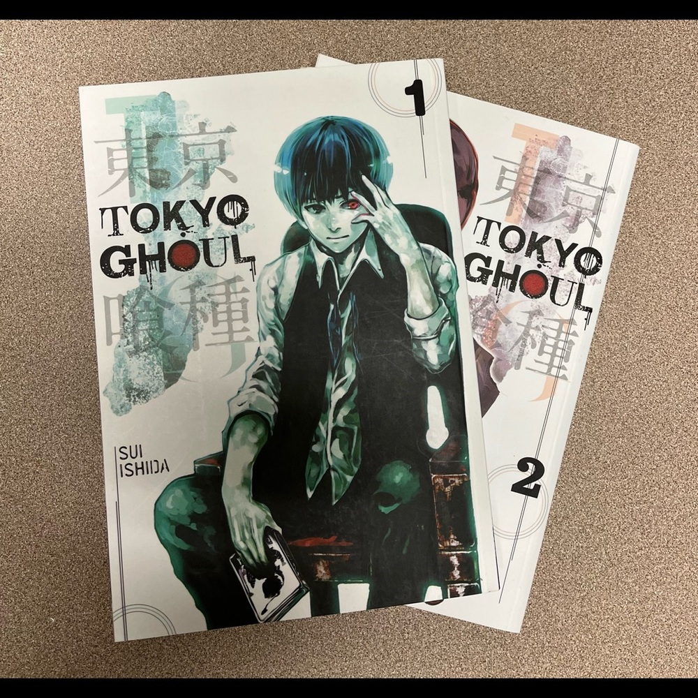 Volumes 1 & 2 Tokyo Ghoul manga